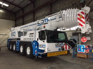 Nouvelle grue de 100 Tonnes présente chez EGM